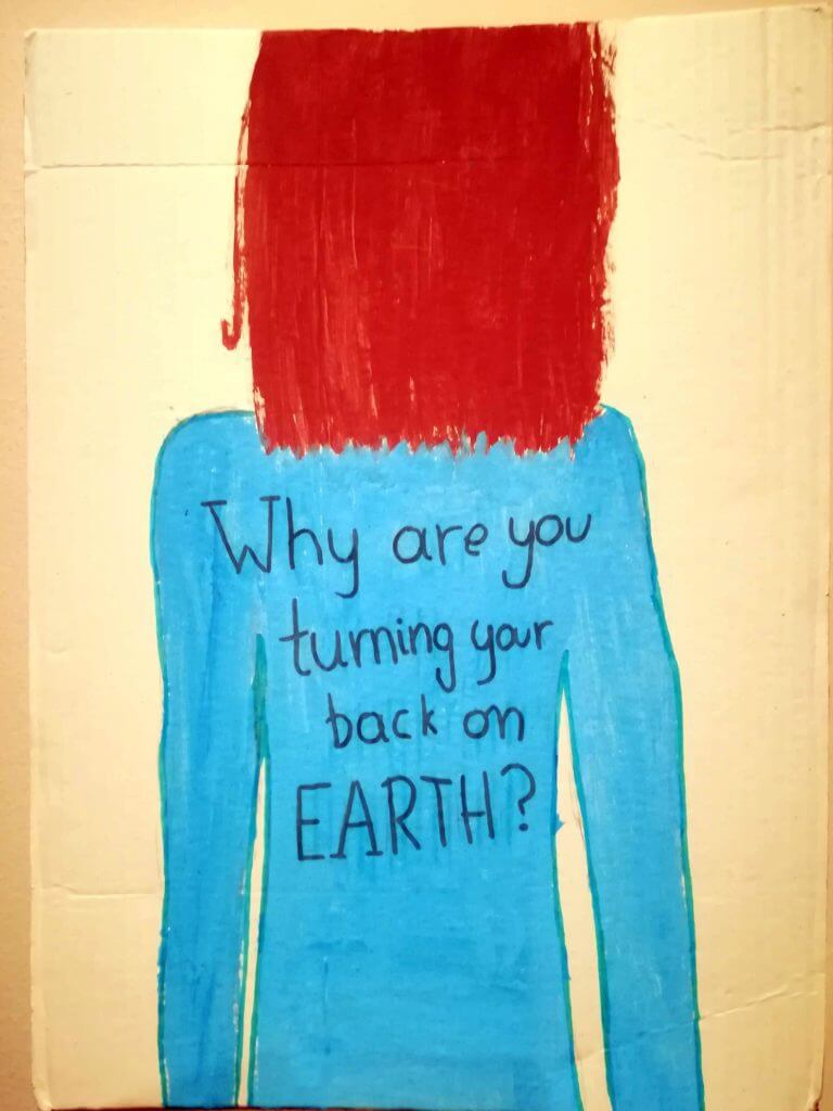 Why are you Turning your Back on Earth?