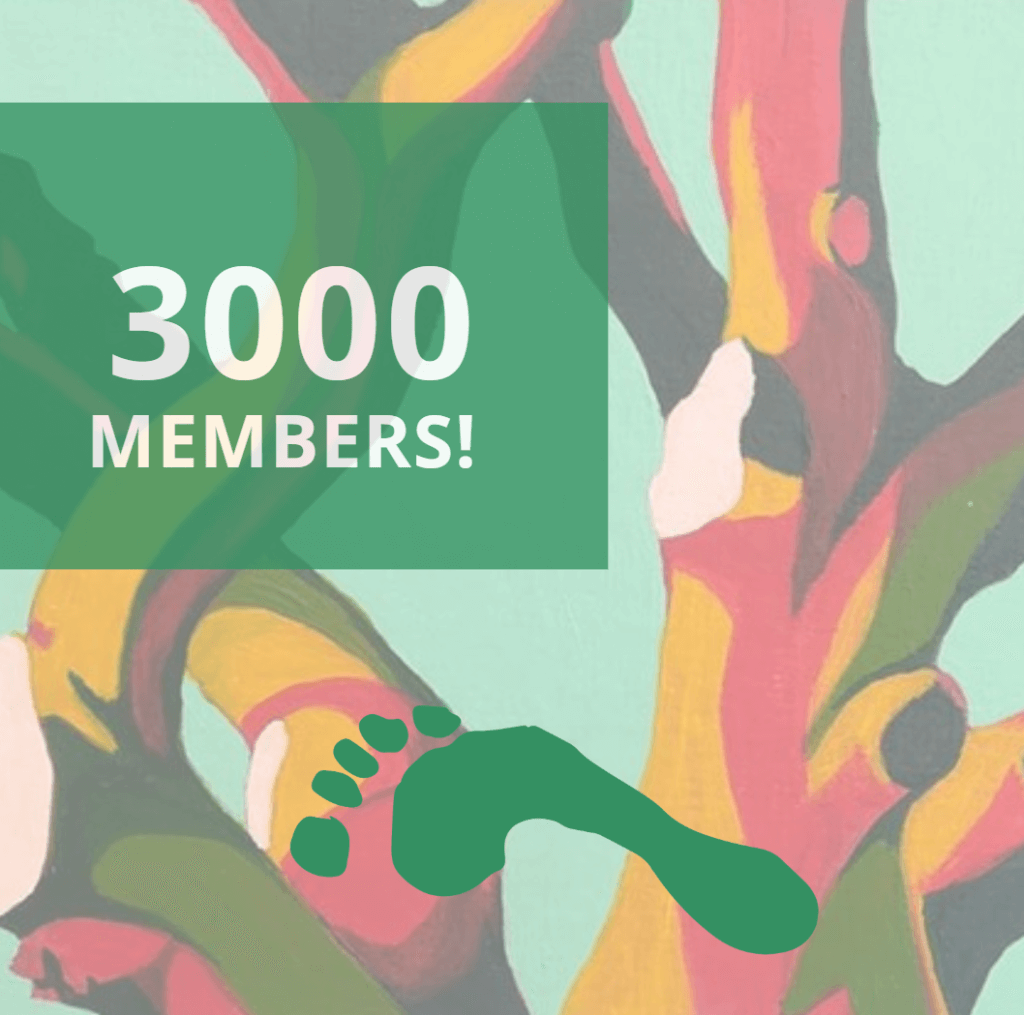 3000 members